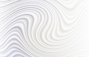 Fototapeta na wymiar White wave abstract texture