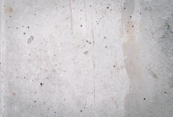 Old concrete walls, concrete backgrounds with pitted surfaces