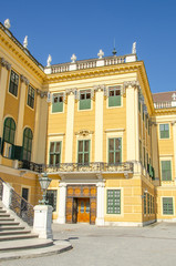 Fototapeta na wymiar palace in Vienna 