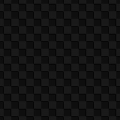 Dark texture in cell. Seamless abstract volume pattern.