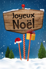 Noël concept avec espace pour texte