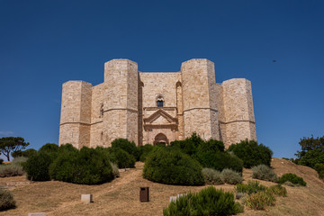 Andria, Puglia, Castel del Monte. Castel del Monte is a thirteenth century fortress built by the...