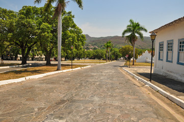 Obraz premium world historical heritage city of goias