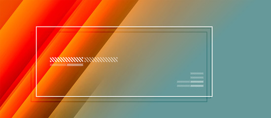 Trendy simple fluid color gradient abstract background with dynamic straight shadow line effect. Vector Illustration For Wallpaper, Banner, Background, Card, Book Illustration, landing page