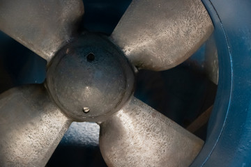 Metal proppeler detail