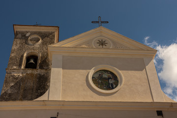 Fornelli, Isernia, Molise. The Church of San Pietro Martire. View.