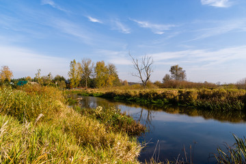 Jesień w Dolinie Górnej Narwi - Podlasie - Polska © podlaski49