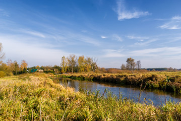 Jesień w Dolinie Górnej Narwi - Podlasie - Polska © podlaski49
