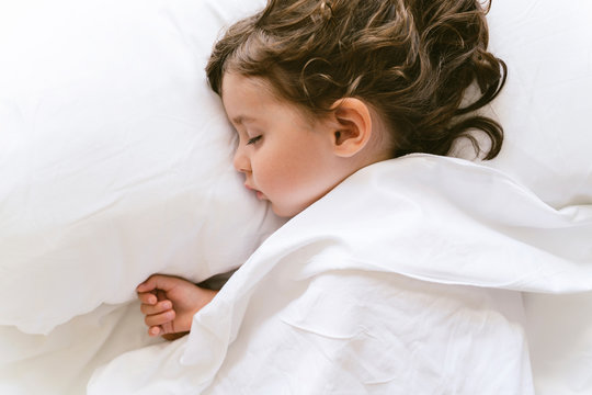 Sleeping little girl