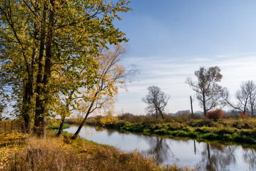 Jesień w Dolinie Górnej Narwi - Podlasie - Polska