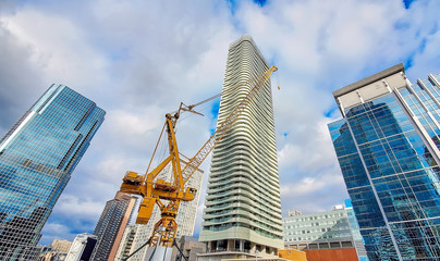 Construction of the luxury condominium in the heart of а city downtown at a premium location near...