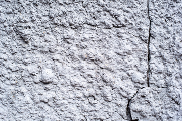 white crack grunge wall texture background