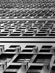 Repeating architecture elements background