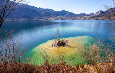 Das Ochsenkreuz am Wolfgangsee im Salzkammergut