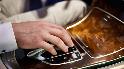 Detail of a beauty and fast sportcar.