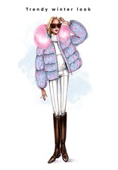 Trendy winter look 2