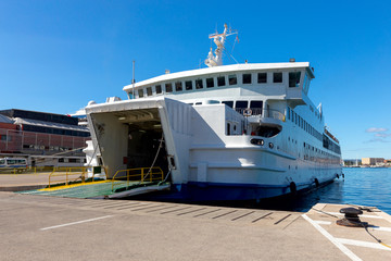 Split. Sea passenger port.