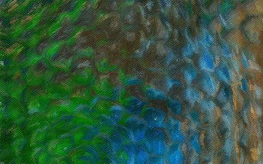 Abstract artistic watercolor background, wet splashes and strokes of paint on paper, stylish trendy pattern for print on cloth or canvas wall decor, printable production decoration template backdrop