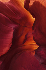 View into lower antelope canyon arizona