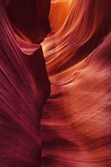 View into lower antelope canyon arizona