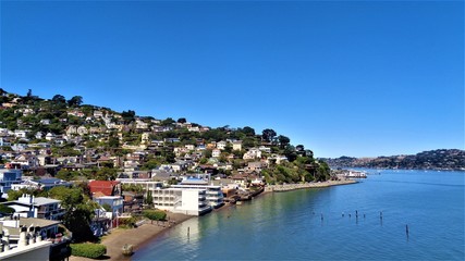 sausalito in california in usa