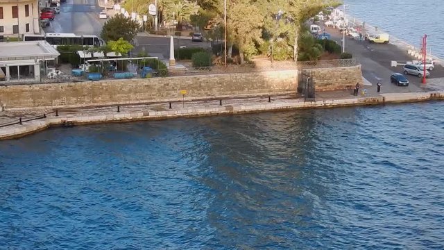 Taranto - Scorcio panoramico del lungomare del Mar Picolo