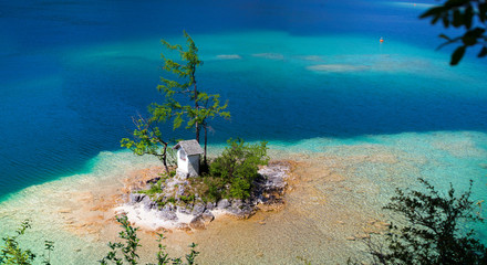 Das Ochsenkreuz am Wolfgangsee im Salzkammergut