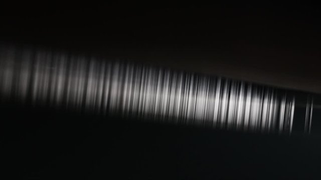 Syntepone production close-up. Non-woven material in a factory close-up