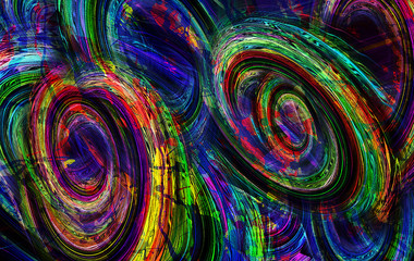 abstract fractal background