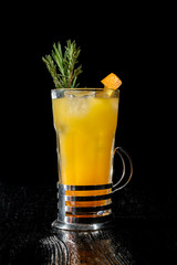 Paradise is a cocktail that contains gin, apricot brandy and orange juice.