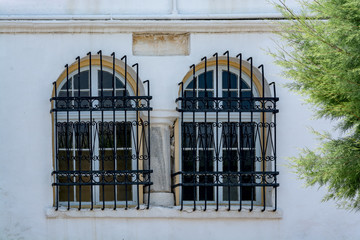 Windows, doors, elements and decorations of houses and buildings