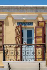 Windows, doors, elements and decorations of houses and buildings