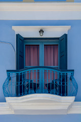 Windows, doors, elements and decorations of houses and buildings