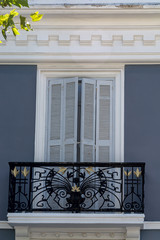Windows, doors, elements and decorations of houses and buildings