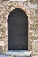 Windows, doors, elements and decorations of houses and buildings