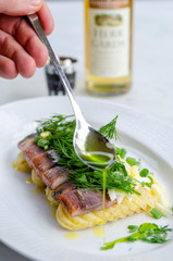 Pickled Herring Plate