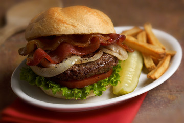 Bacon Burger. 