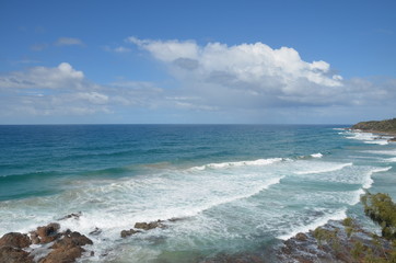 Fototapeta na wymiar Strand Pazifik Australien 