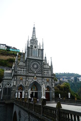 Fototapeta premium Las Lajas Sanctuary