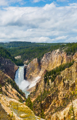 Yellowstone National Park, Wyoming, United States, Grand Canyon of the Yellowstone River and the Lower Falls