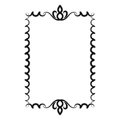 Fototapeta premium vector image, decorative ornamental frame, original design