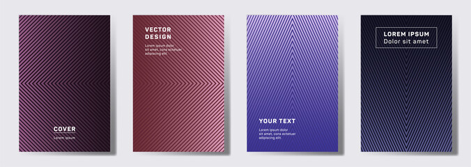 Geometric lines patterns with edges, angles.