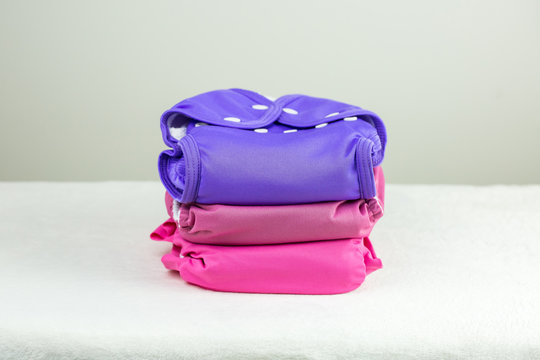 Eco friendly washable textile diapers.