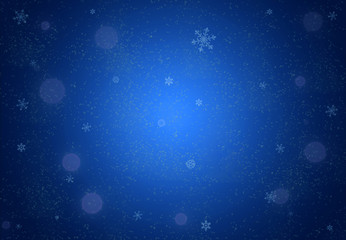 Fototapeta na wymiar Christmas backgrounds, Beautiful abstract snowflake Christmas background