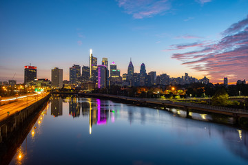Fototapeta premium Philadelphia Skyline