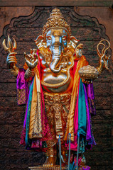 A Statue of Ganesha in Chiang Mai, Thailand