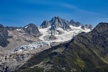 Fototapeta na wymiar Chamonix Valley