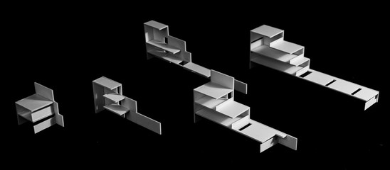 Maqueta arquitectura universidad
