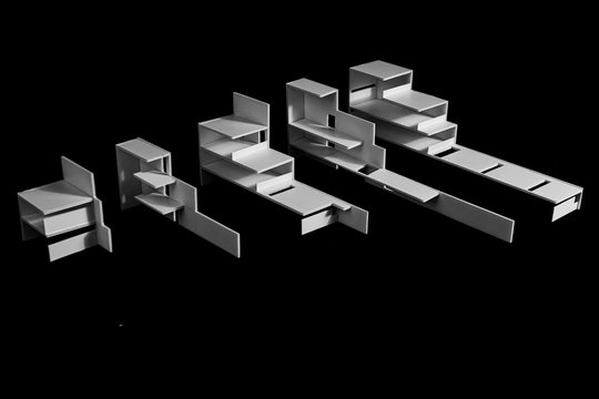 Maqueta arquitectura universidad