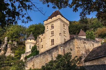 Fototapeta na wymiar Vézac (Dordogne) - Château de la Malatrie